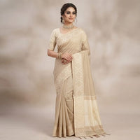 Soft and Pure Tussar Silk Saree