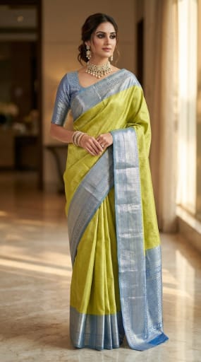 Semi Kanjevaram Pattu