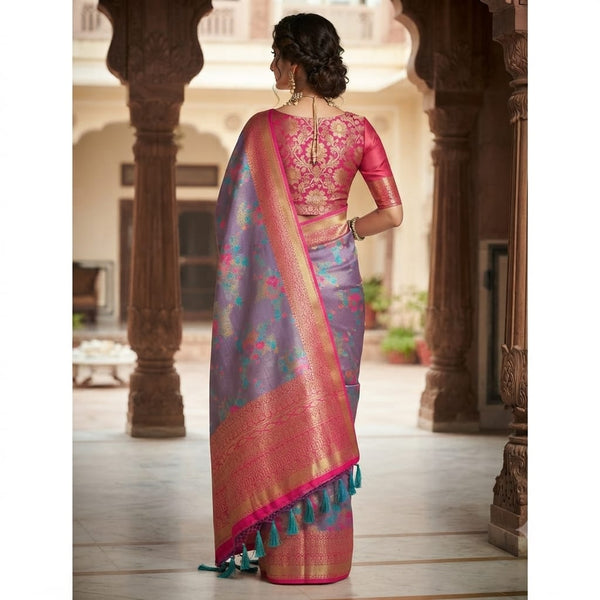 Banarasi Kora Organza Silk Saree