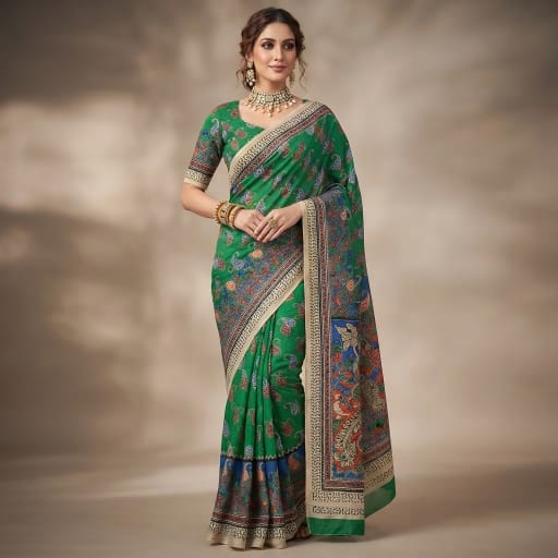Kalamkari Lalan Chira Vastra