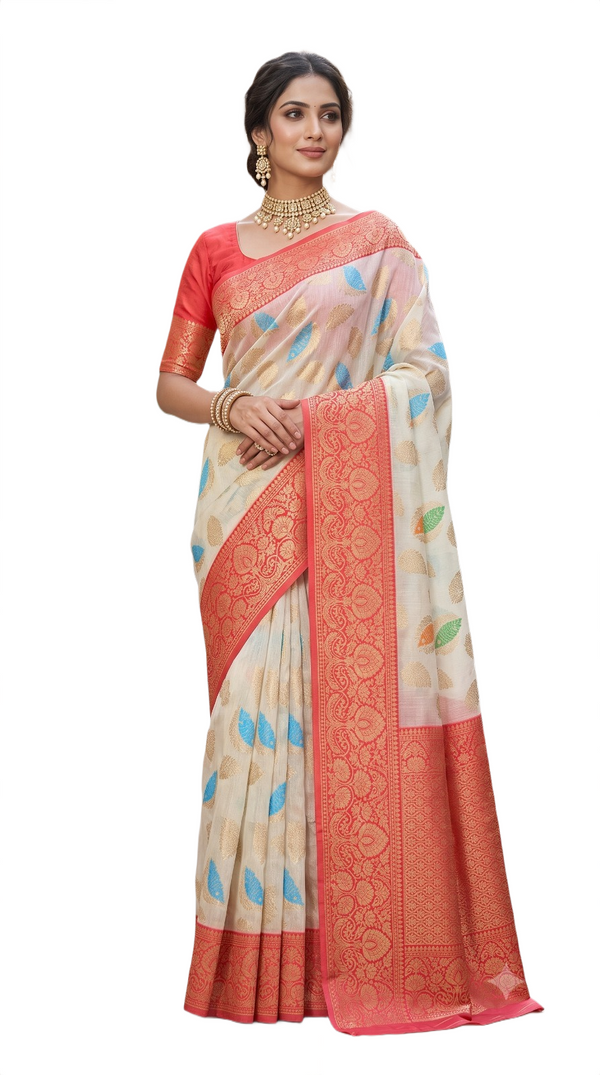 Classic Brocade Traditional Saree.