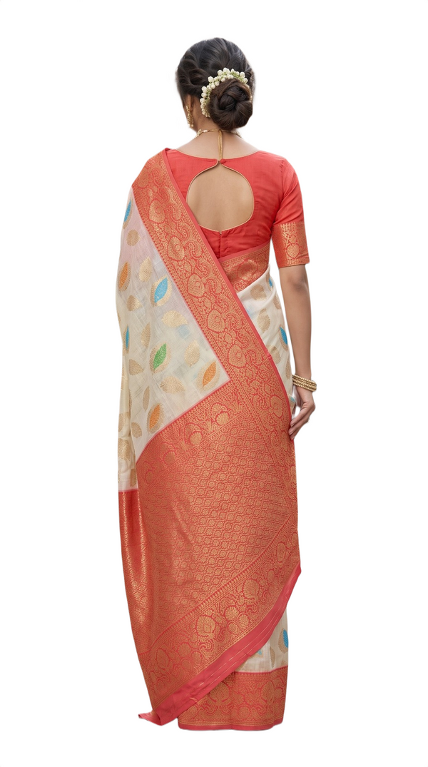 Classic Brocade Traditional Saree.