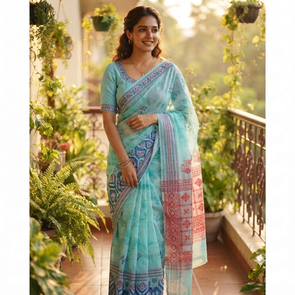 Sambalpuri Ikkat Saree
