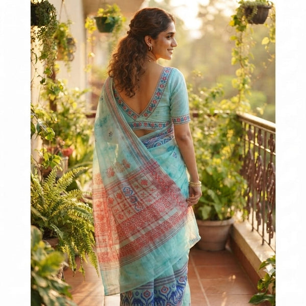 Sambalpuri Ikkat Saree