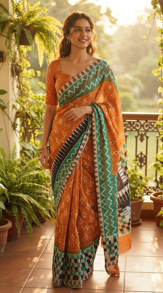 Sambalpuri Ikkat Saree