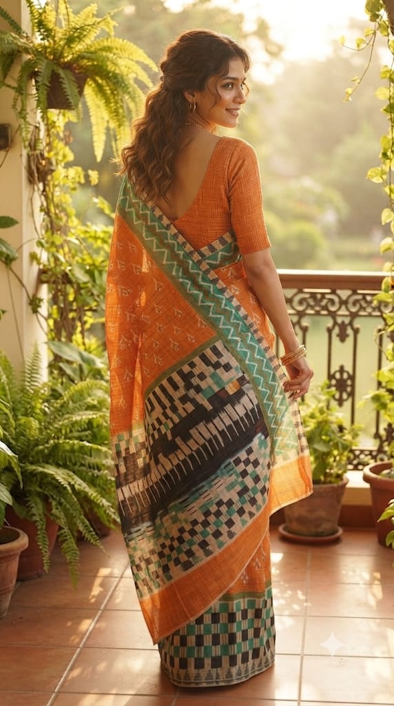 Sambalpuri Ikkat Saree