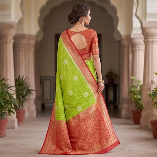 Bomkai Silk Saree
