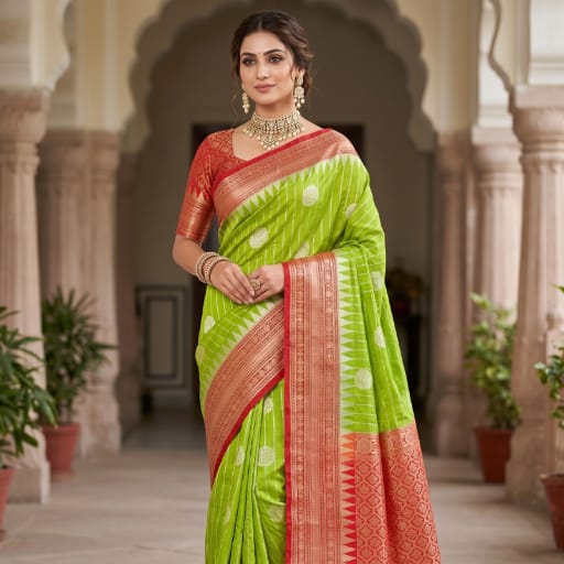 Bomkai Silk Saree