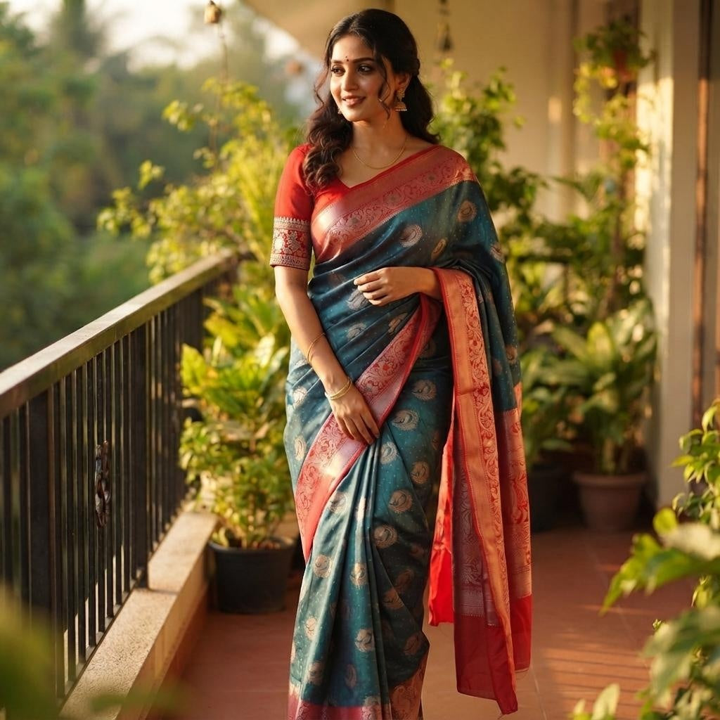 Kanjivaram Soft Silk Saree