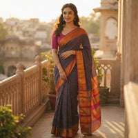 Bengal Handloom Cotton Saree