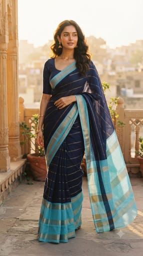 Chanderi Silk Saree