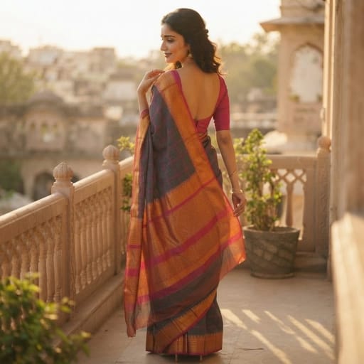 Bengal Handloom Cotton Saree