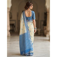 Chanderi silk-cotton saree