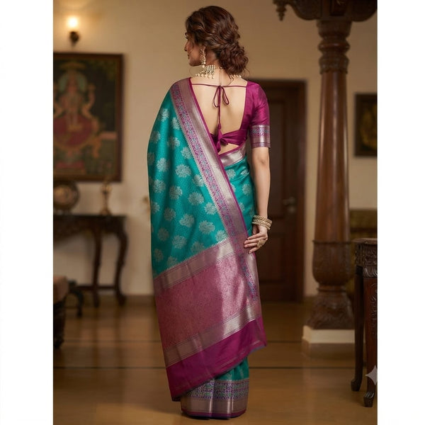 Gadwal Brocade Pattu silk Saree