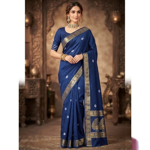 Georgette Bandhani Saree
