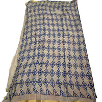 Kalamkari Printed Jari Kota Cotton Saree