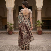 Kalamkari Cotton Saree