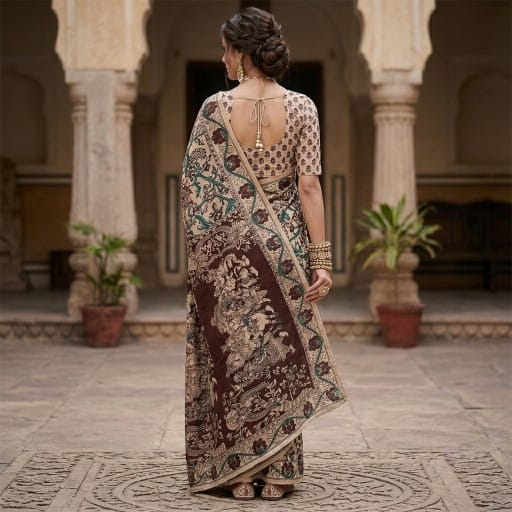 Kalamkari Cotton Saree