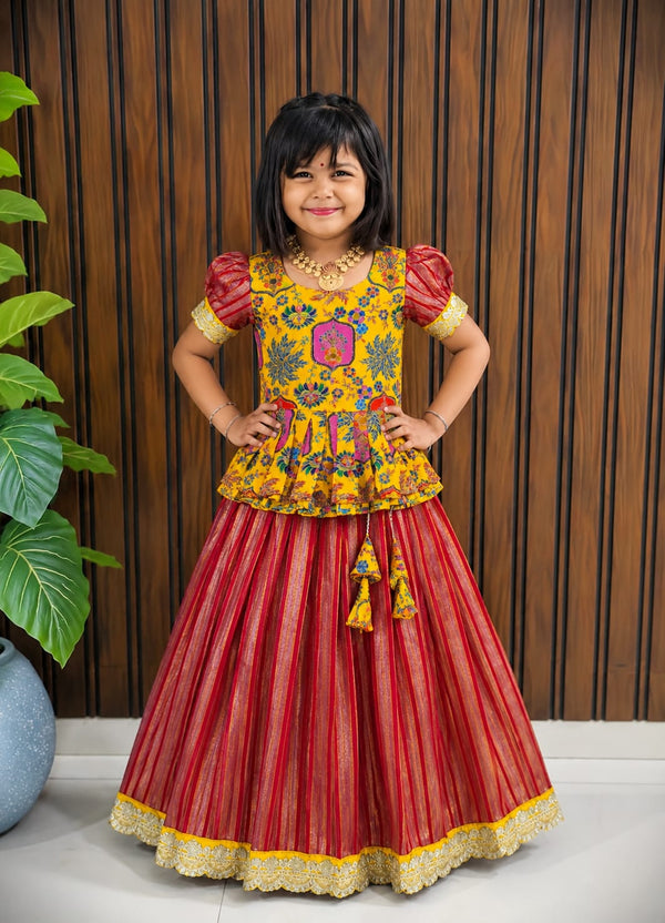 NEW LAUNCING KIDS LEHENGA CHOLI|