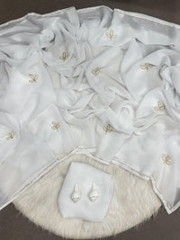 Pure georgette saree