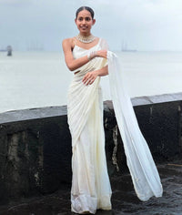 Pure georgette saree