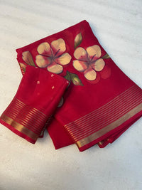 premium georgette sarees