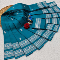 Beautiful Art Silk Jacquard Border Saree