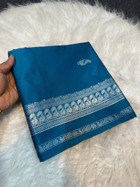 Beautiful Art Silk Jacquard Border Saree