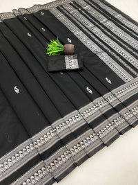 Beautiful Art Silk Jacquard Border Saree