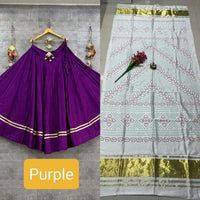 semi goji silk bandhani Khadi print duptta