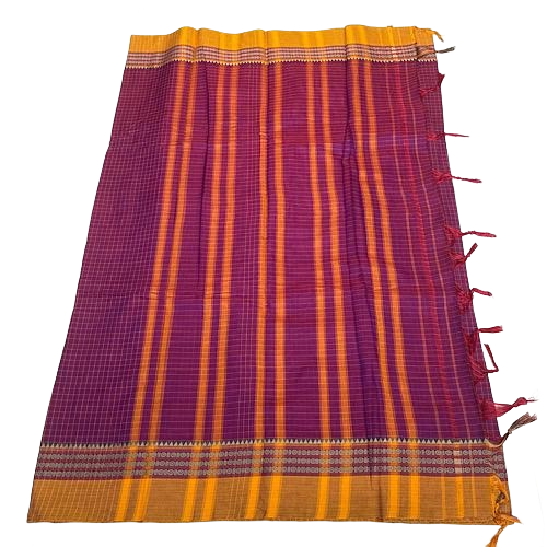 Narayanpet Mercerized Cotton Saree