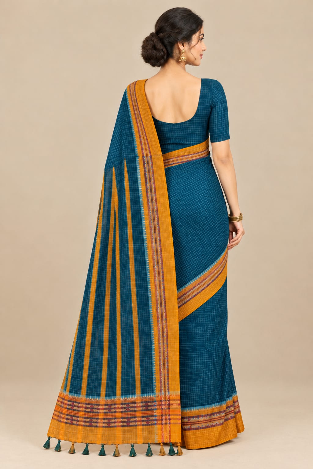 Narayanpet Mercerized Cotton Saree