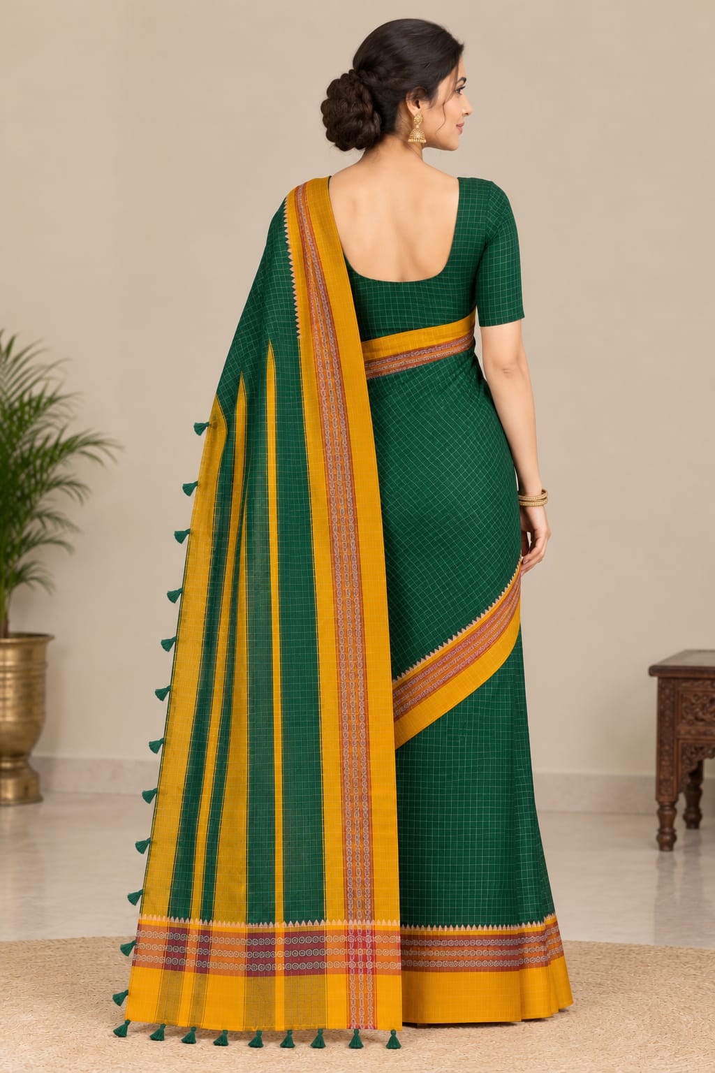 Narayanpet Mercerized Cotton Saree