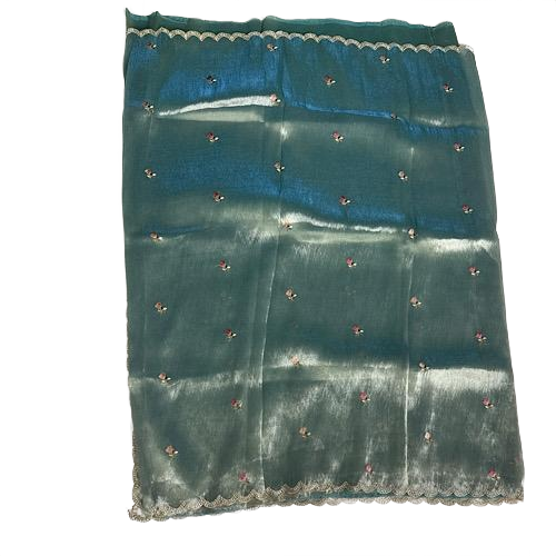 Organza Embroidery Saree
