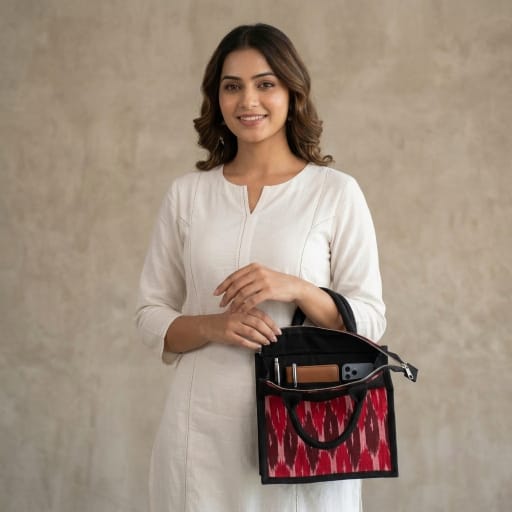 NEW Handcrafted, ethnic-style lunch bag