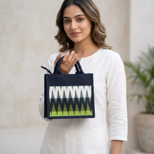 NEW Handcrafted, ethnic-style lunch bag