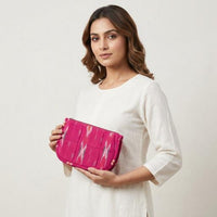 Handmade 4-Pockets Cotton Jewelry Bag