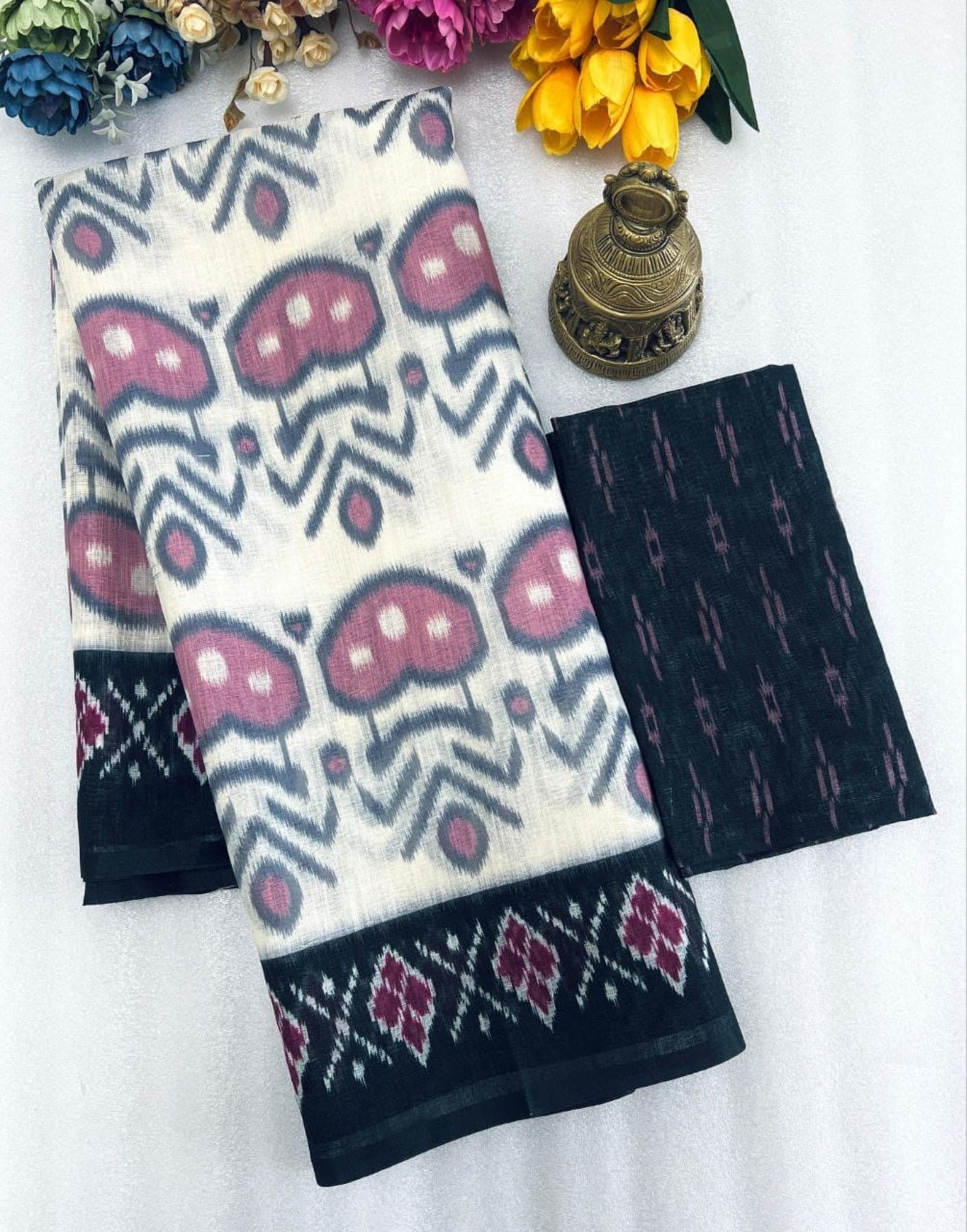 LENIN DIGITAL PRINTED SAREE