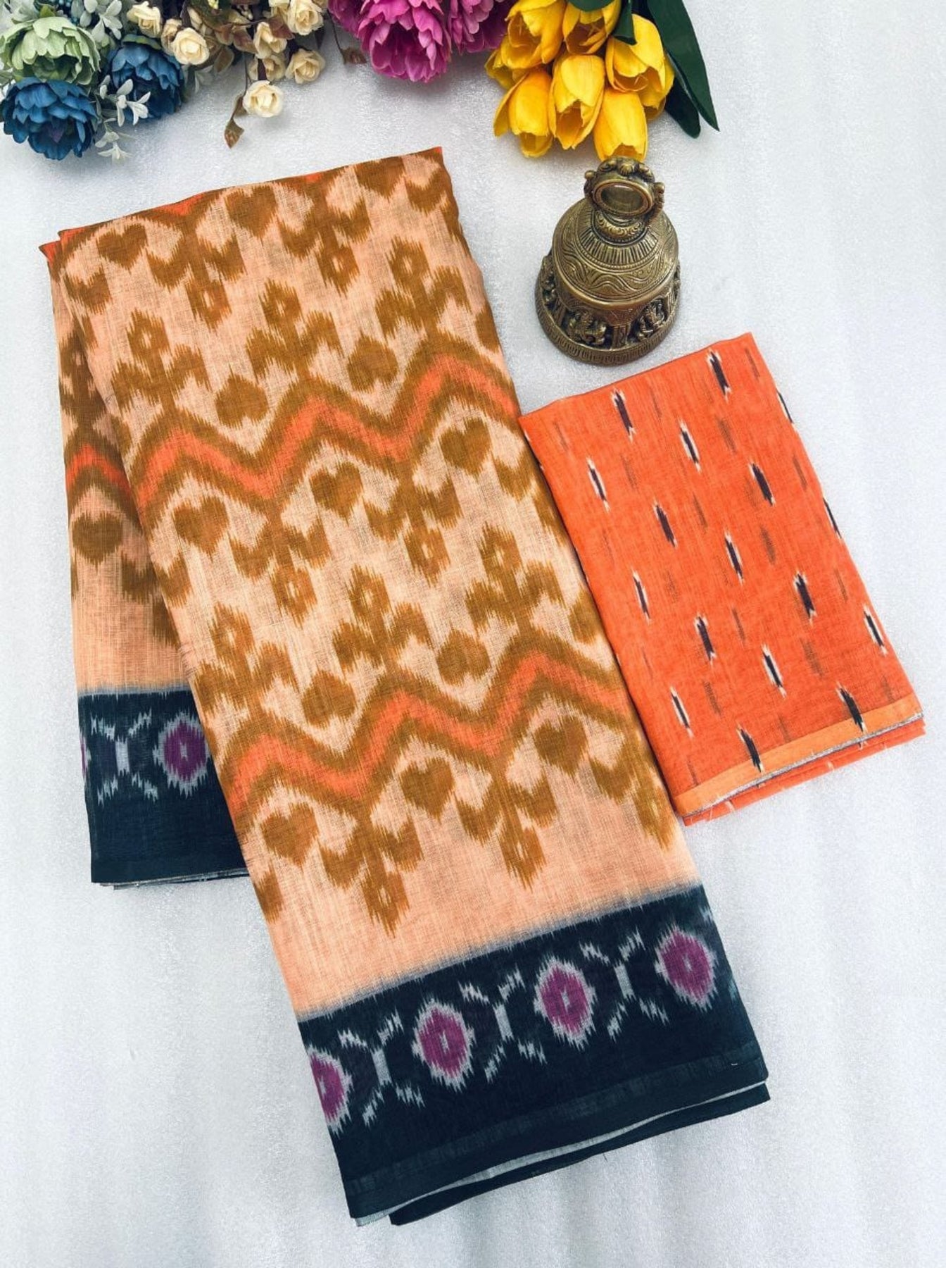 LENIN DIGITAL PRINTED SAREE