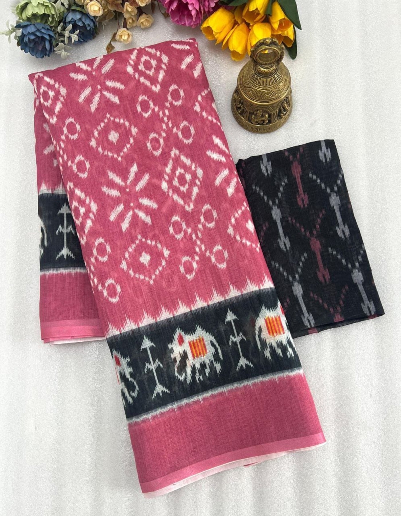 LENIN DIGITAL PRINTED SAREE