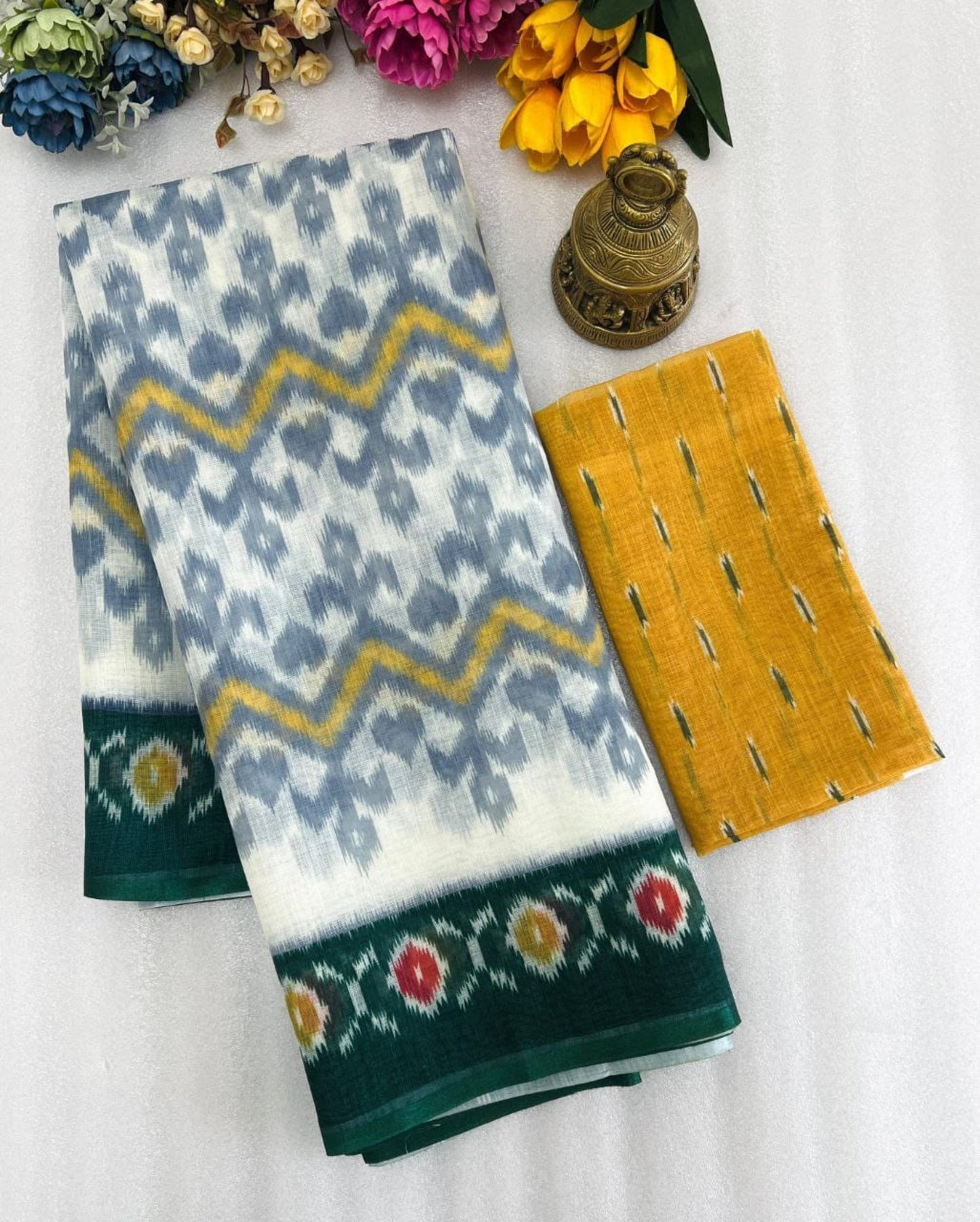 LENIN DIGITAL PRINTED SAREE