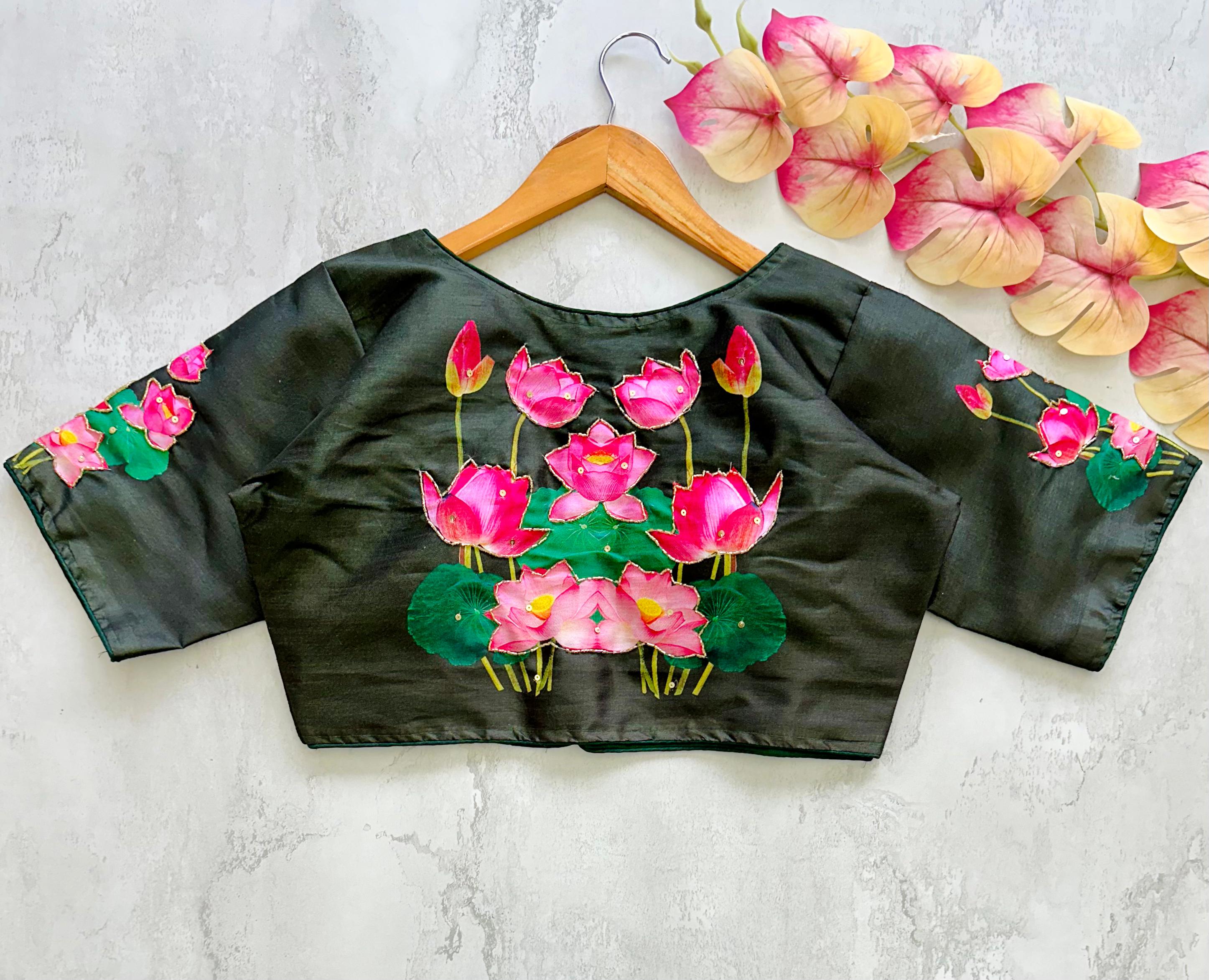 CLASSIC HANDCRAFTED WORK BLOUSE'S