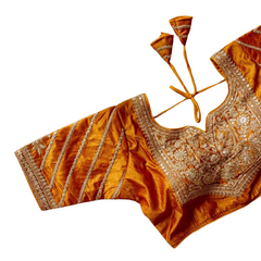 BLUBBERY SILK BLOUSE