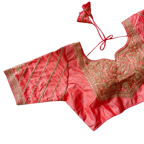 BLUBBERY SILK BLOUSE