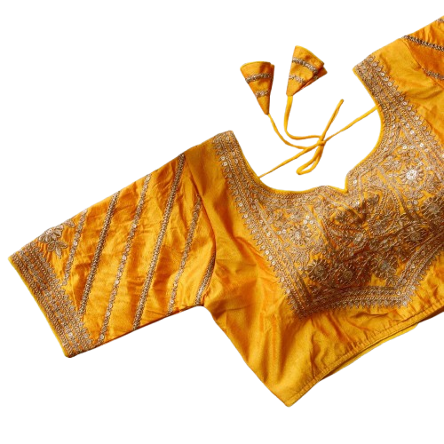 BLUBBERY SILK BLOUSE