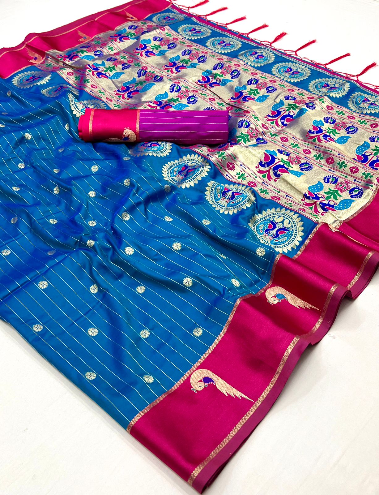 PURE SOFT BANARASI SILK SAREE