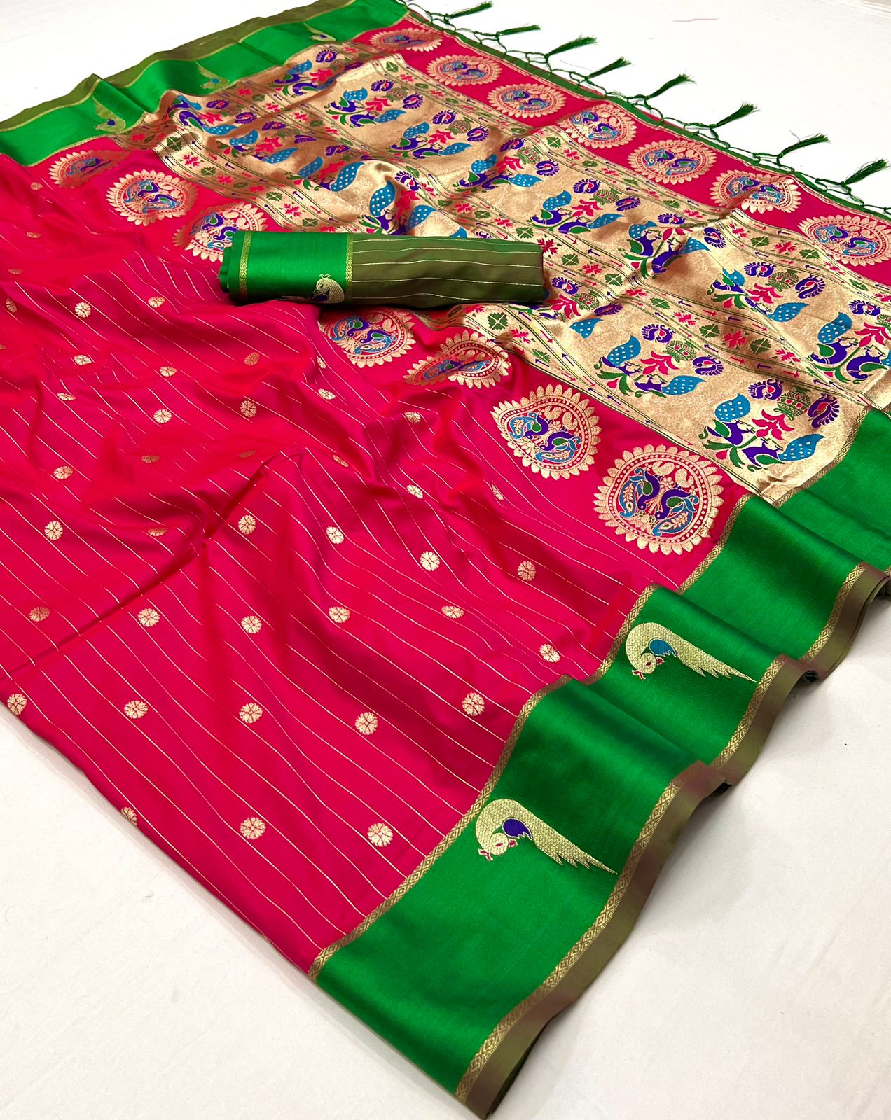 PURE SOFT BANARASI SILK SAREE
