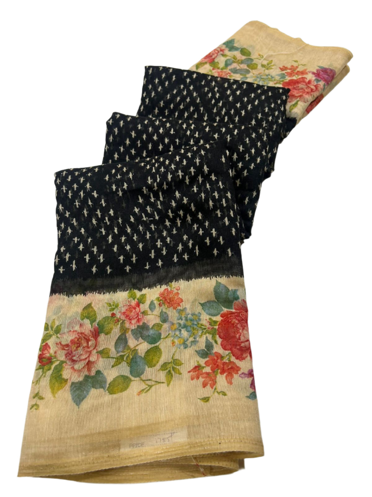 LINEN DIGITAL PRINT SAREE