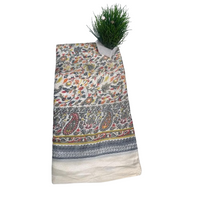 Paisley Meadow Soft Cotton Mul Saree