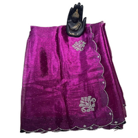 Violet Varnika Soft Organza Silk.